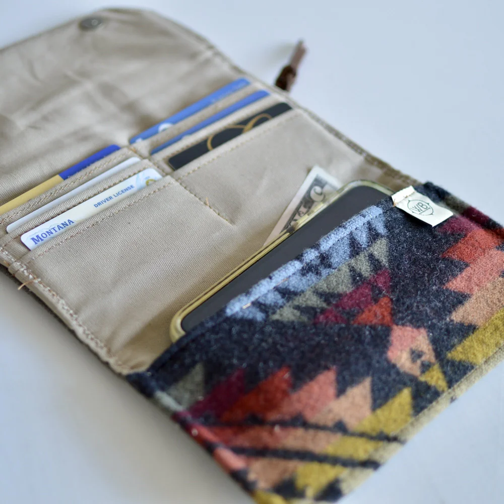 【新品】PENDLETON 財布　バック Waxed Canvas and Pendleton® Wool Wallet — Western Bound